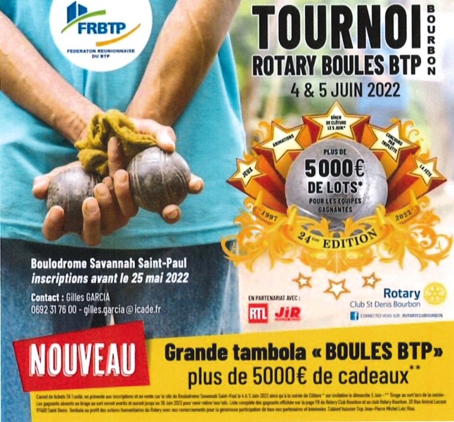 LES BOULES DU BTP 2022