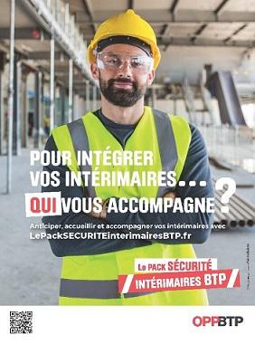 Campagne de l'OPPBTP pour mieux intgrer les intrimaires dans le BTP