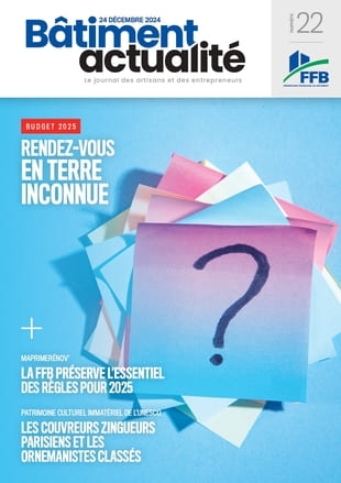 BATIMENT ACTUALITE N° 22 DU 24 DECEMBRE 2024