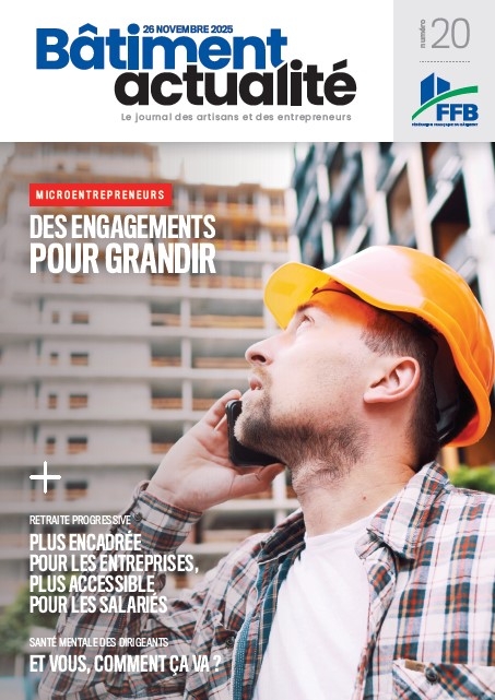 BATIMENT ACTUALITE N° 20 DU 26 NOVEMBRE 2025